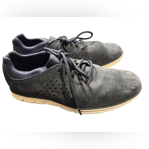 Timberland Bradstreet Sensorflex Navy Blue Leather lace up Oxford Sneakers sz 10 - Picture 6 of 7